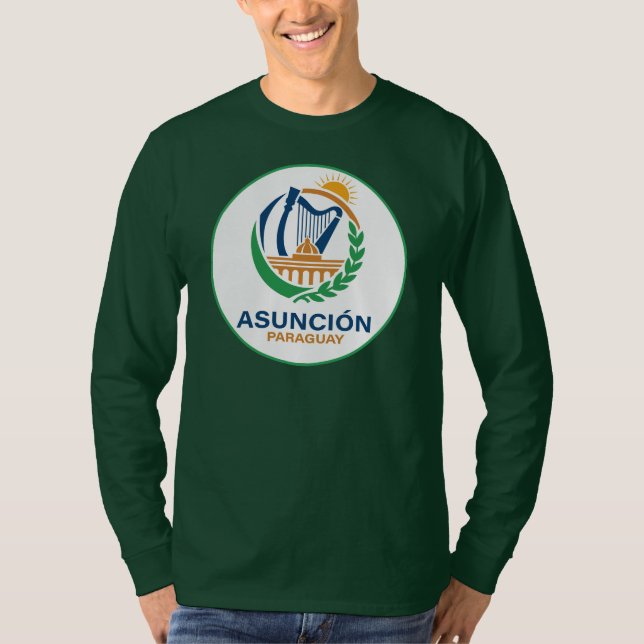 Asuncion Paraguay South America T Shirt (Framsida)