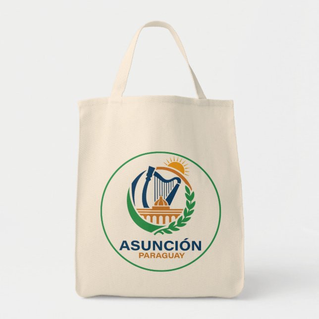 Asuncion Paraguay South America Tygkasse (Framsidan)
