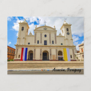 Asunción, Paraguay Vykort