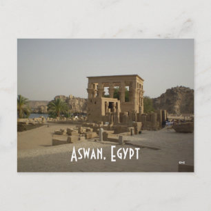 Aswan, Egypten Vykort