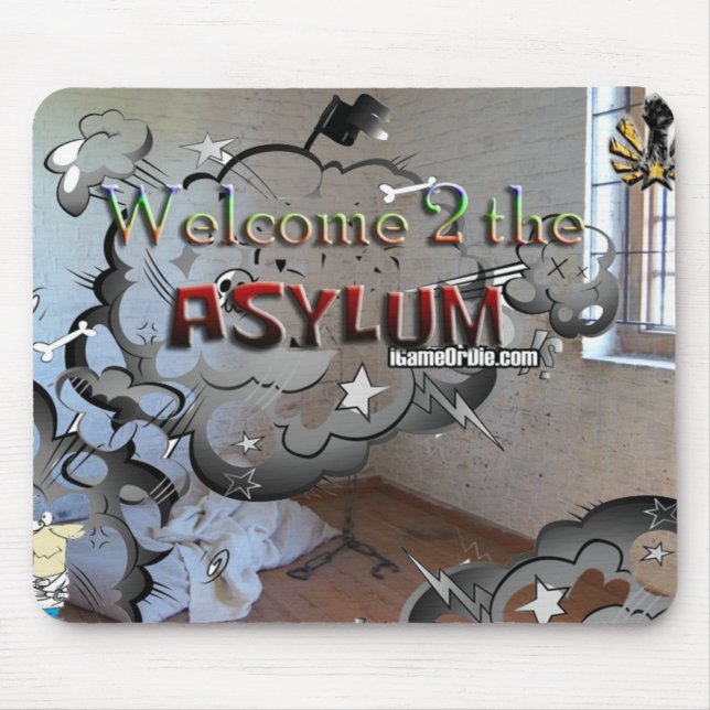 Asyl Mousepad Musmatta (Framsidan)