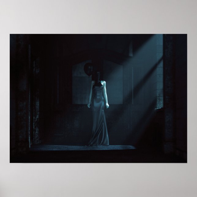 Asyldemonkvinnor - Abstrakt konst - Poster (Framsidan)