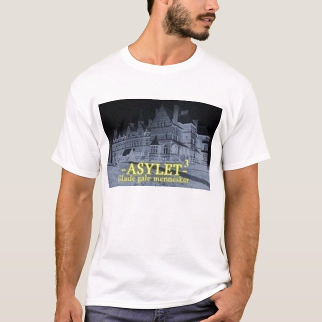 Asylet ³t-skjorte tee shirt (Framsida)