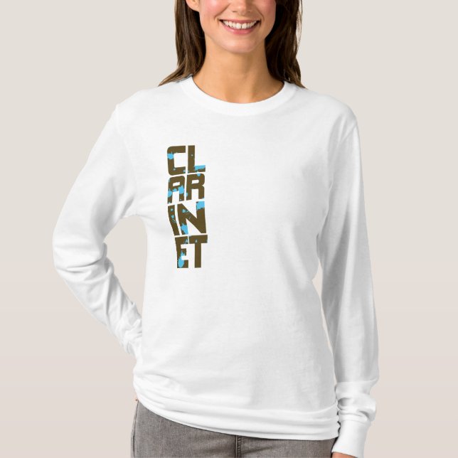 Asymetrical Clarinet Shirt Tröja (Framsida)