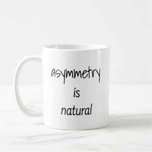 Asymmetri är naturligt Mugg