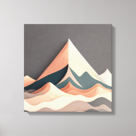 Asymmetri Canvastryck