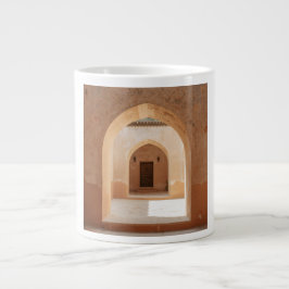Asymmetrical Plaster Arch Quiet Minimalism Jumbo Mugg