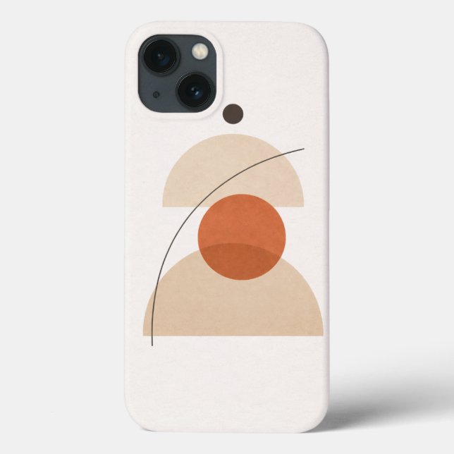 Asymmetrisk Minimal Geometrisk Konst – Modern Abst (Baksida)