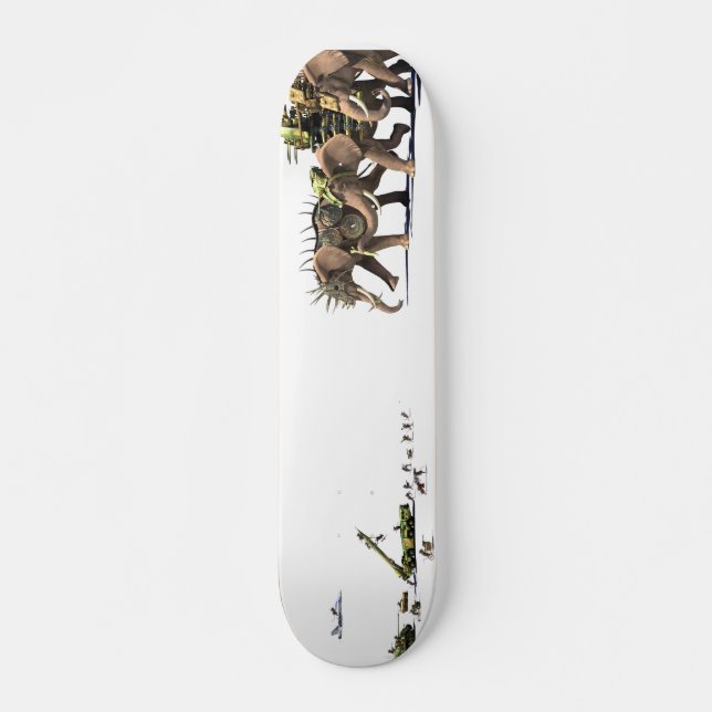 Asymmetriskateboard Mini Skateboard Bräda 18,7 Cm (Framsida)