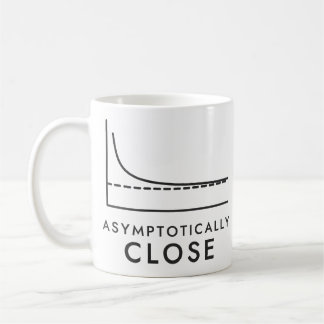 Asymptotiskt Nära Analysgraf Kaffemugg