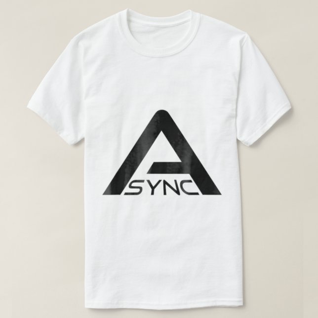 ASYNC  Backrooms Pixels Research  T Shirt (Design framsida)