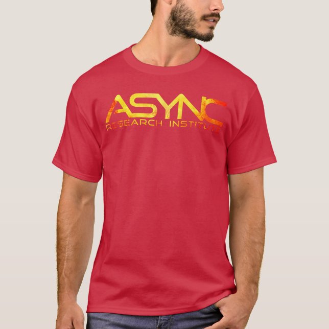 Async Backrooms Research Creepypasta Liminal Analo T Shirt (Framsida)