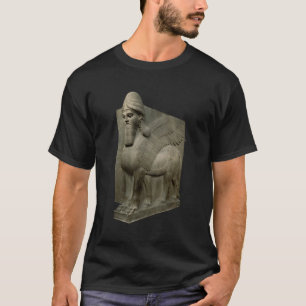 Asyriansk Winged Bull Lamassu Treasures of Mesopot T Shirt