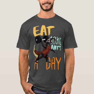 Ät 10 KG Ants A Day Funny Anteater viktande T Shirt