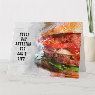 Ät aldrig något du inte kan äta Hiss Kort