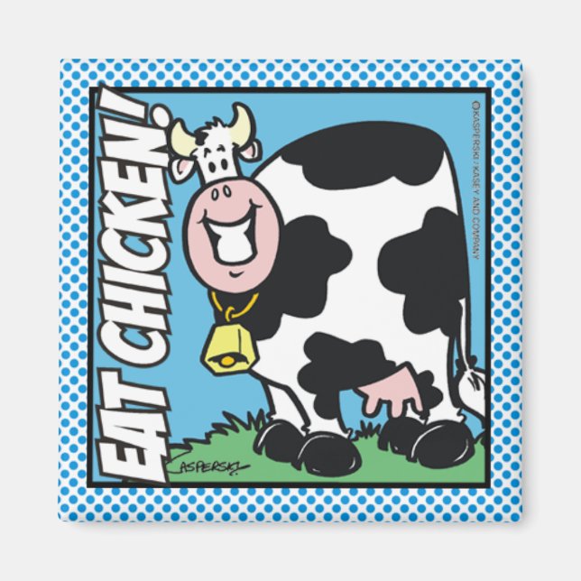 Ät Chicken! Magnet (Framsidan)