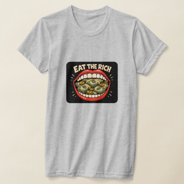 ÄT DE RIKA T SHIRT (Laydown)