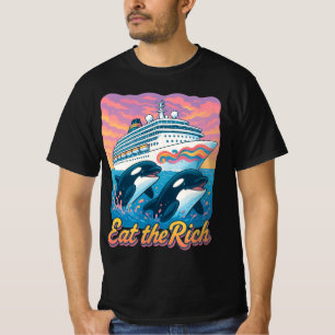 Ät De Rika Val 90s Späckhuggare Val Djur Jakt T Shirt