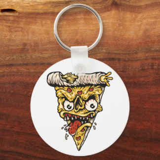 Ät den där Pizza Keychain - Ost Roligt på gång! Nyckelring