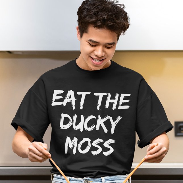 Ät den japanska maten Ducky Moss Itadakimasu Funny T Shirt (Skapare uppladdad)