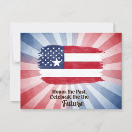 "Ät det förflutna. Firar framtiden" Junette Vykort