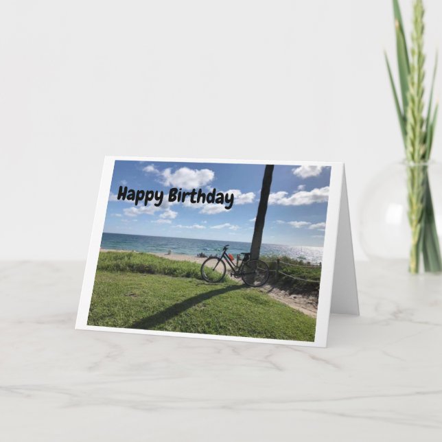 ÅT DIN DAG *PÅ EGET SÄTT* BIRTHDAY KORT (Framsida)