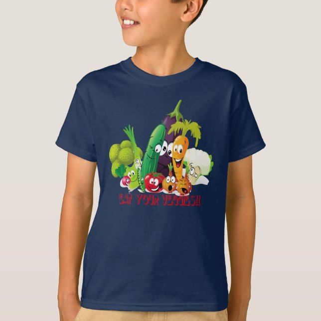 Ät din veggies Shirt Tröja (Framsida)