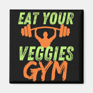 Ät din Veggies Vegan-nyrörlighetsoffert Magnet