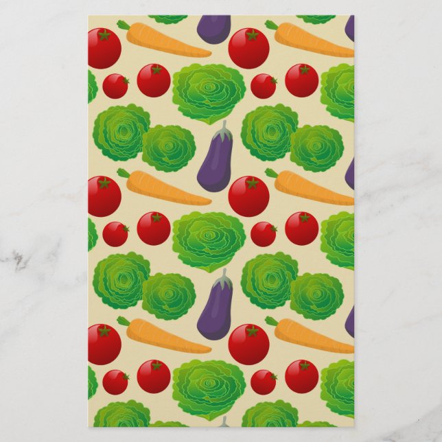 Ät dina grönsaker brevpapper (Framsida)