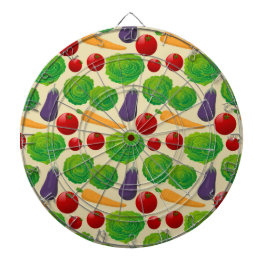 Ät dina grönsaker darttavla