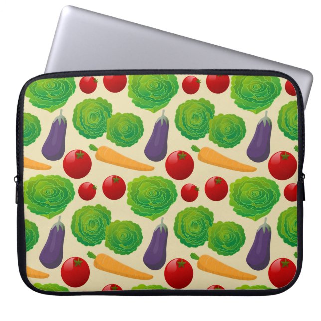 Ät dina grönsaker laptop fodral (Framsidan)