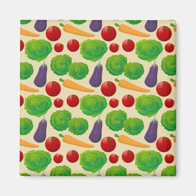 Ät dina grönsaker magnet (Framsidan)