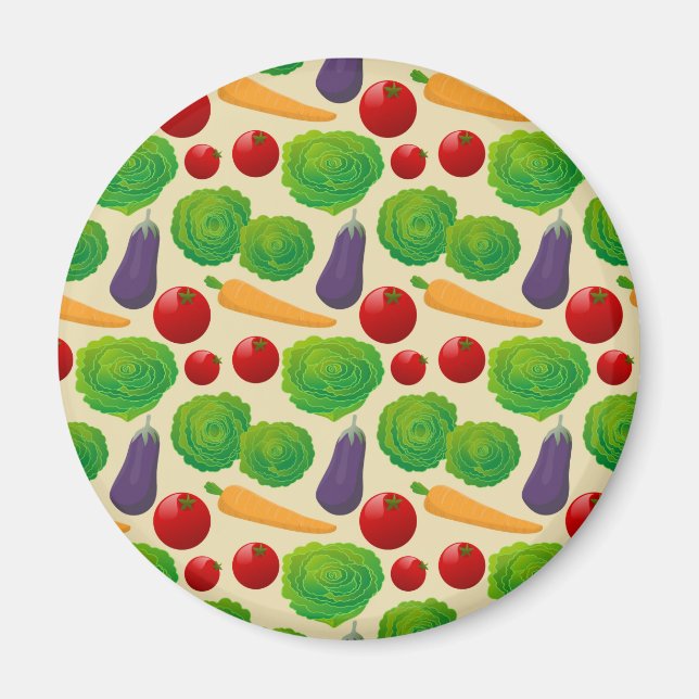 Ät dina grönsaker magnet (Framsidan)