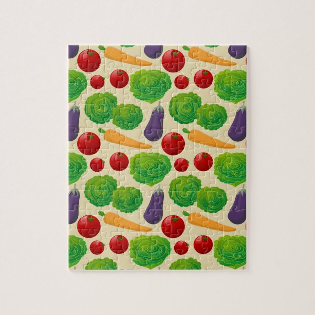 Ät dina grönsaker pussel (Vertikal)