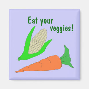 "Ät dina veggies" magnet