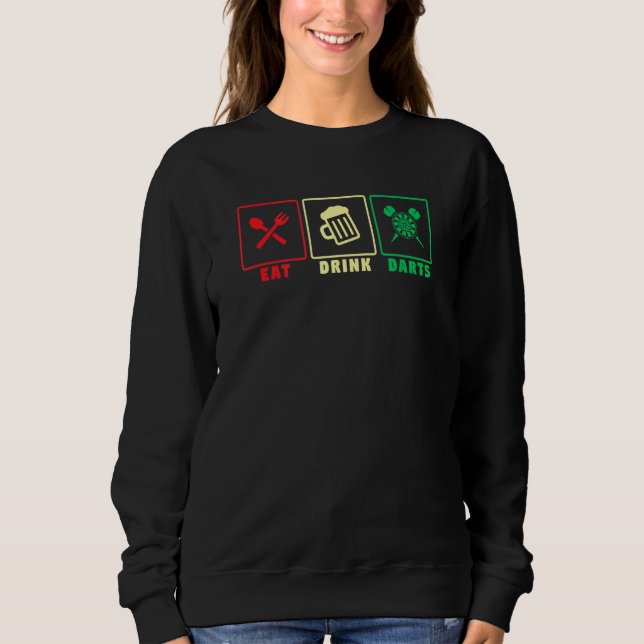 Ät dräneringstecken - Mörkare spelare T Shirt (Framsida)