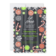 Ät Drick är God jul Candy Snöflingor