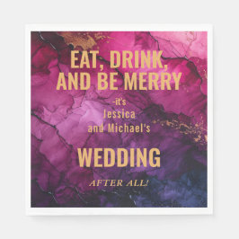 Ät, drick.. Celestial Elegance Marble Symphony Pappersservett