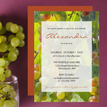 Ät, Drick & Fira Brud att Bli Druvor Tema