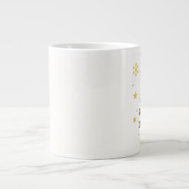 Ät, drick och var glad – Festlig julmugg Jumbo Mugg
