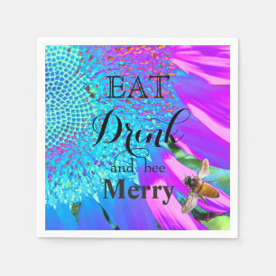 Ät Drick och var Glad Pappersservett