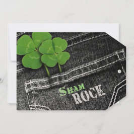 Ät, drick och var iriska S:t Patrick-dagen Inbjudningar