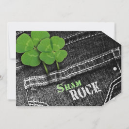 Ät, drick och var iriska S:t Patrick-dagen Inbjudningar