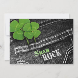 Ät, drick och var iriska St. Patrick's Day Party Inbjudningar