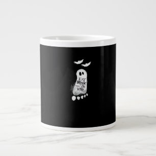 Ät Drick Och Var Rädd Långsiktig Grafik Jumbo Mugg