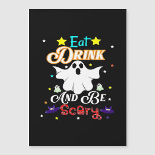 Ät Drick Och Var Rädder Glad Halloween Dag