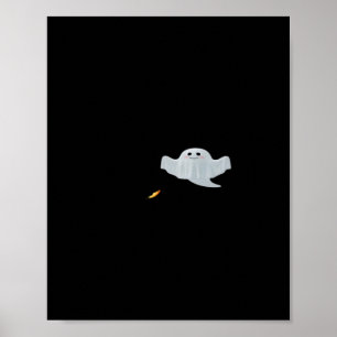 Ät Drick Och Var Skräckinjagande Halloween Trendig Poster