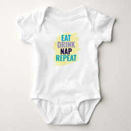 Ät Drick Sov och Upprepa T Shirt