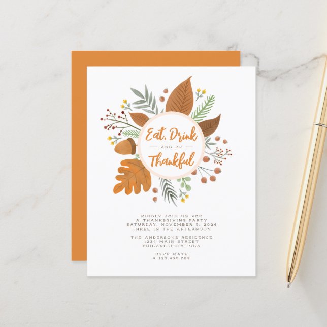 Ät Drick & Var Tacksam Julkransfest  (Fram/Back In Situ)