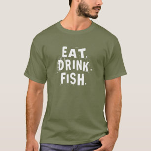 Ät, dricka, Fisk. Roligt Fiskefartyg Tee